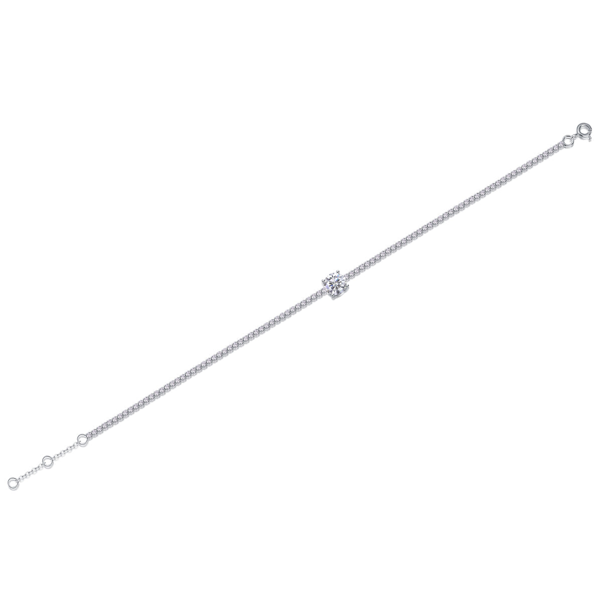 Moissanite Precision Bracelet